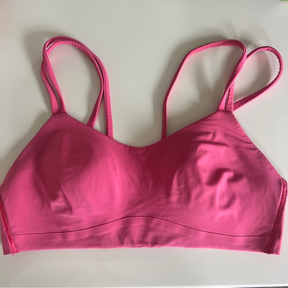 Lululemon Athletica Hot Pink Cloud Bra